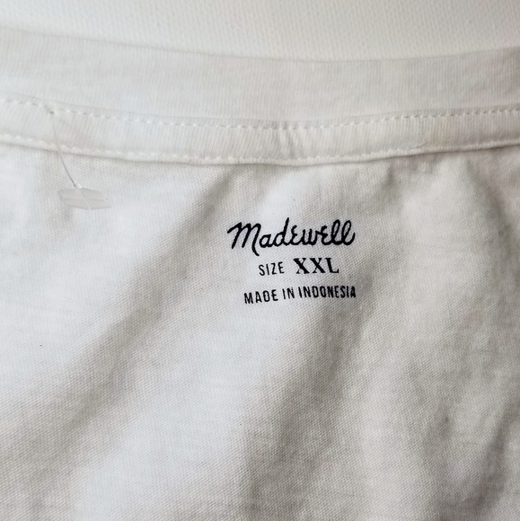 MADEWELL Whisper Cotton V-Neck Pocket Tank - Picture 7 of 8